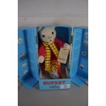 MERRYTHOUGHT LIMITED EDITION RUPERT BEAR NO 1803 OF 10000 IN FITTED CASE