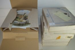 MIXED LOT: BOXED COLLECTORS PLATES