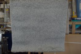 Epperson flat weave light grey rug, 80 x 150cm