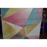 Kosy multicoloured rug, 120 x 170cm