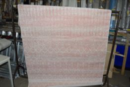 Bloomsbury Market pink rug, 5ft x 7ft 5ins. RRP £89.99