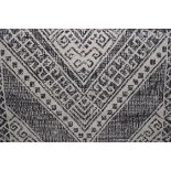 Well woven Verona Leila tribal medallion blue rug, 160 x 220cm. RRP £83.99