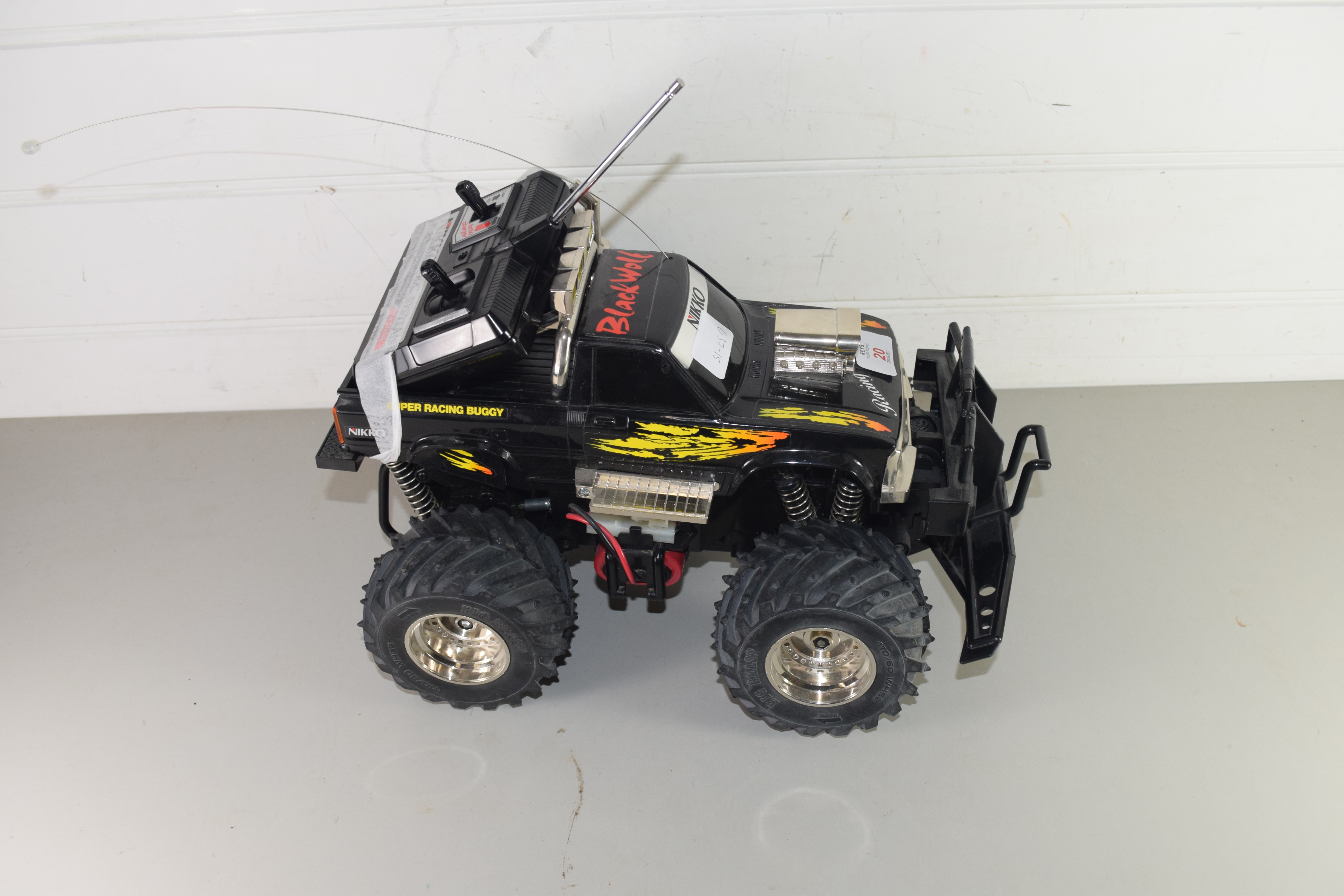 NIKKO BLACK WOLF RADIO CONTROLLED TRUCK