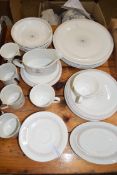 QTY OF ROYAL DOULTON MORNING STAR TEA AND TABLE WARES