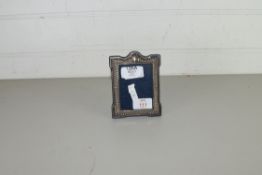 SMALL SILVER MOUNTED EASEL BACK PHOTOGRAPH FRAME