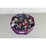 BOX OF MIXED BUTTONS