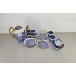 PHOENIX CHINA CZECHOSLOVAKIAN LUSTRE FINISH COFFEE SET