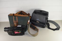 PANASONIC RX1 VIDEO CAMERA WITH CASE AND ACCESSORIES PLUS A FURTHER CASE