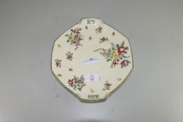 ROYAL DOULTON OLD LEEDS SPRAYS OCTAGONAL DISH