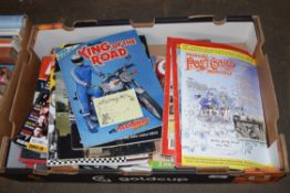 BOX OF VINTAGE MAGAZINES TO INCLUDE SPORTS AND FILM INTEREST