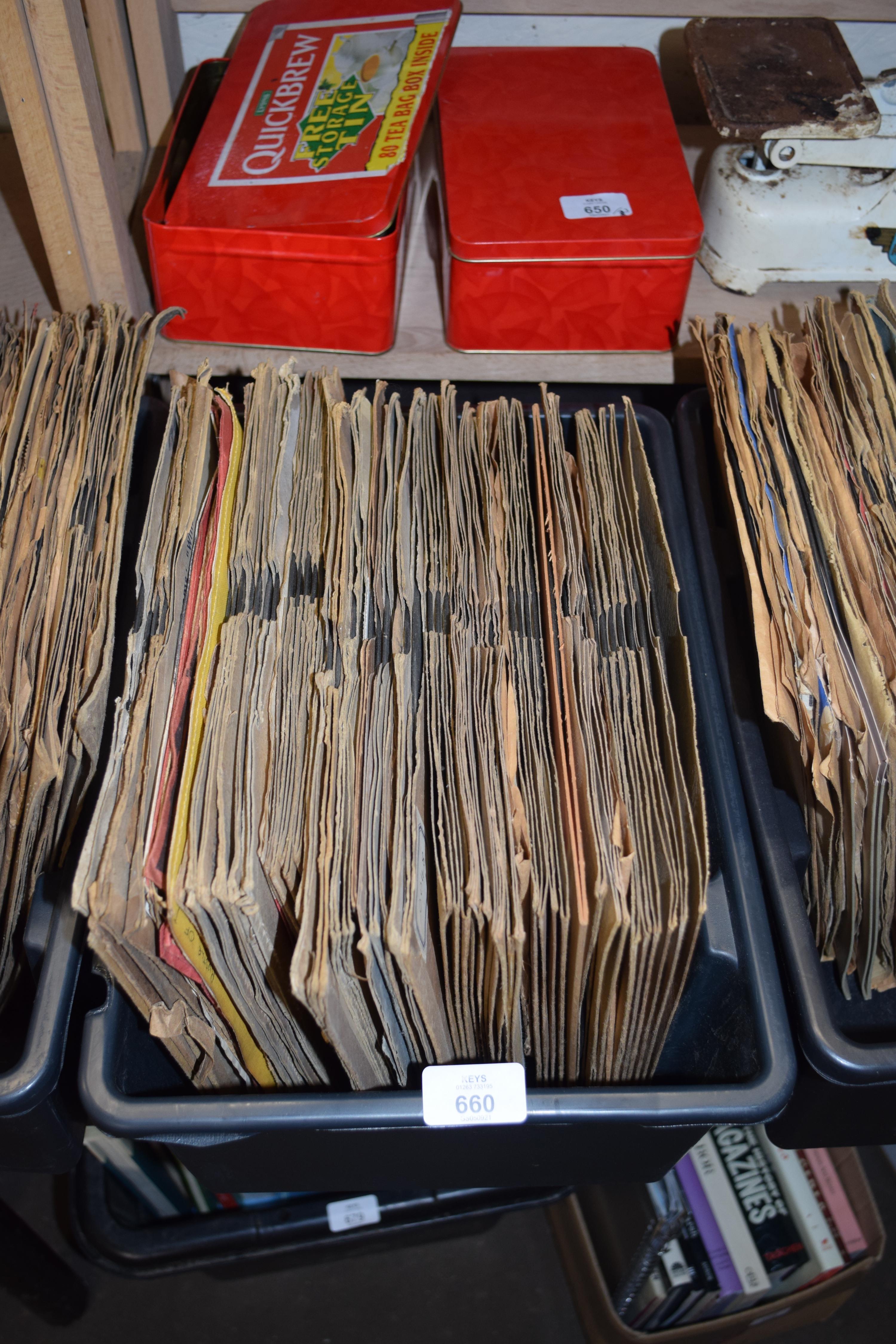 BOX OF 78RPM RECORDS