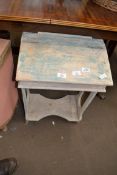 SMALL CHILD'S PINE DESK, 60CM HIGH