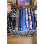 BOX OF MIXED BOOKS, THE MGM STORY AND THE WARNER BROS STORY