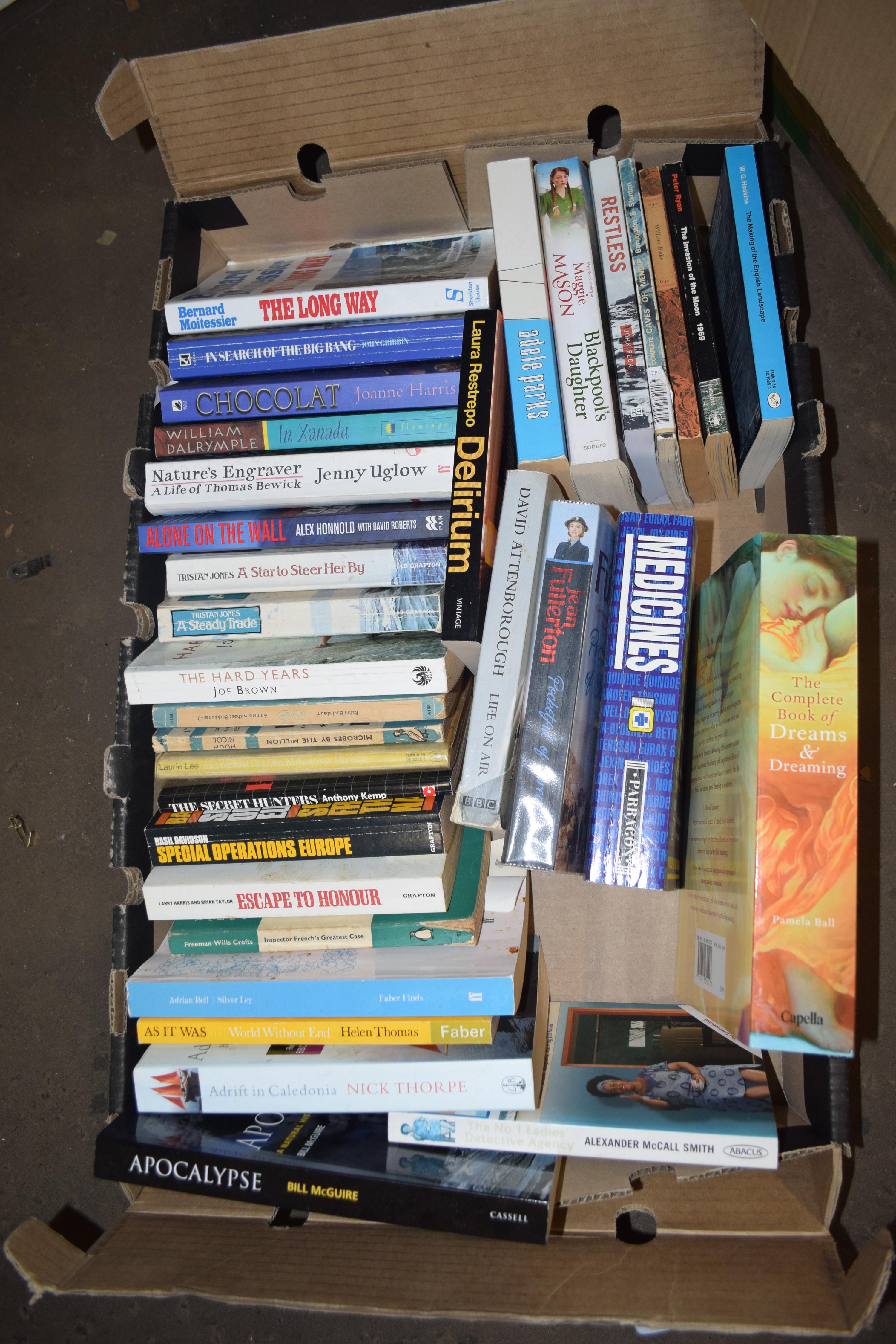 BOX OF PAPERBACK BOOKS