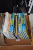 BOX OF CHILDRENS ANNUALS, BEANO AND DANDY