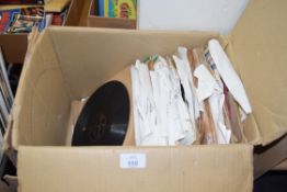 BOX OF 78RPM RECORDS