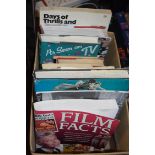 BOX OF MIXED BOOKS, FILM INTEREST