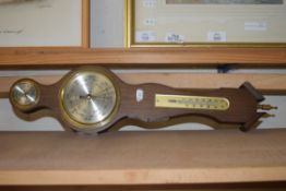 MODERN BAROMETER THERMOMETER COMBINATION