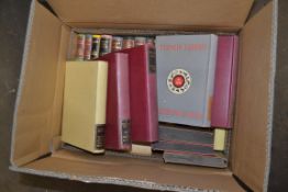 BOX OF REPRINT SOCIETY BOOKS