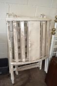 VINTAGE PLYCENE PAINTED COT