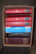 BOX OF DICTIONARIES