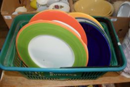 BOX OF MODERN PLATES