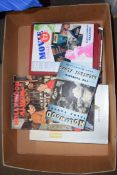 BOX OF MIXED BOOKS, HOLLYWOOD AND MOVIE INTEREST