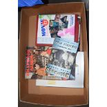 BOX OF MIXED BOOKS, HOLLYWOOD AND MOVIE INTEREST