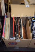 BOX OF MIXED BOOKS, MARILYN MONROE, PICTURE SHOW ANNUALS AND OTHERS
