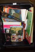 BOX OF TRAVEL GUIDES