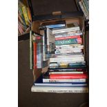 BOX OF MIXED BOOKS, BRITISH TRAVEL INTEREST