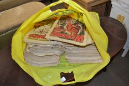 LARGE BAG OF VINTAGE WARLORD COMICS