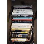 BOX OF MIXED BOOKS, ART INTEREST