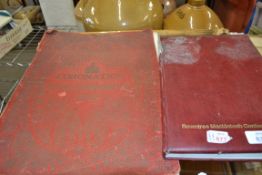 KING EDWARD VII 1902 CORONATION BOOK, TOGETHER WITH A ROWNTREE MACINTOSH ROAD ATLAS (2)