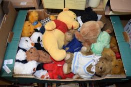 BOX OF MIXED SOFT TOYS