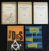 SAMUEL BECKETT: 5 titles: PROUST, London, Chatto & Windus, 1931, 1st edition, original pictorial