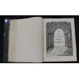 JOHN BRITTON: A HISTORY AND ANTIQUITIES OF THE SEE AND CATHEDRAL CHURCH OF NORWICH..., London,