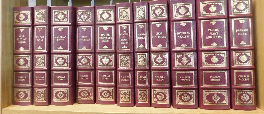 CHARLES DICKENS: WORKS, Norwalk, Connecticut, The Easton Press, 1970-98, 21 vols, original - Image 2 of 3