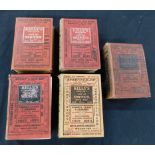 KELLY'S DIRECTORY OF THE CITY OF NORWICH, 1927, 1939, 1947, 1952, 1954, 5 vols, 1939 vol only with