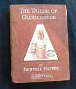 BEATRIX POTTER: TAILOR OF GLOUCESTER, London, Frederick Warne, early edition [1904?], 27 coloured