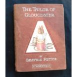 BEATRIX POTTER: TAILOR OF GLOUCESTER, London, Frederick Warne, early edition [1904?], 27 coloured