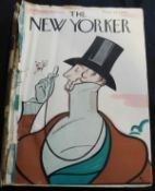 THE NEW YORKER, February 21 1925 - June 27 1925, vol 1, nos 1-19 in one disbound vol, original wraps