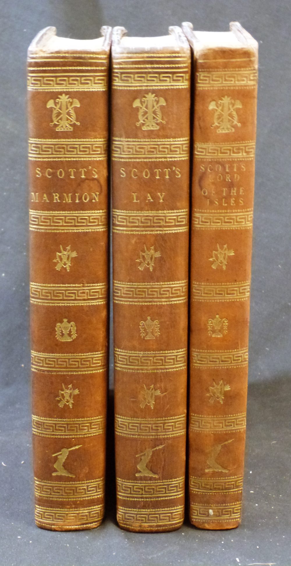 SIR WALTER SCOTT: 3 titles: THE LAY OF THE LAST MINSTREL, London, Longman, Hurst, Rees and Orme,