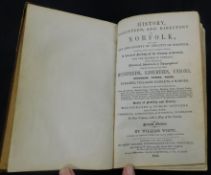 WILLIAM WHITE: HISTORY GAZETTEER AND DIRECTORY OF NORFOLK..., Sheffield, 1845, 2nd edition, original