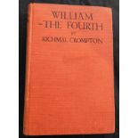 RICHMAL CROMPTON: WILLIAM THE FOURTH, London, George Newnes, 1924, 1st edition, 2pp adverts at