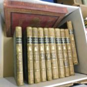 Box: GEORGE W JOHNSON: THE COTTAGE GARDENER, 1849-55, vols 2-3, 5-6, 8-13 + an odd vol of