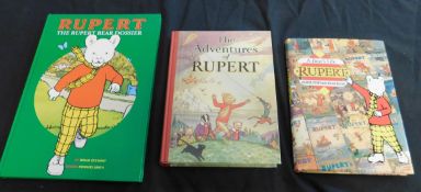 RUPERT ANNUAL: facsimile editions of 1939, 1942-44, all vgc, 1942-44 facsimiles in slip-cases +