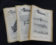 THE AEROPLANE SPOTTER, 1941-48, circa 120 assorted issues + AIR RESERVE GAZETTE, 1945-49, 30+