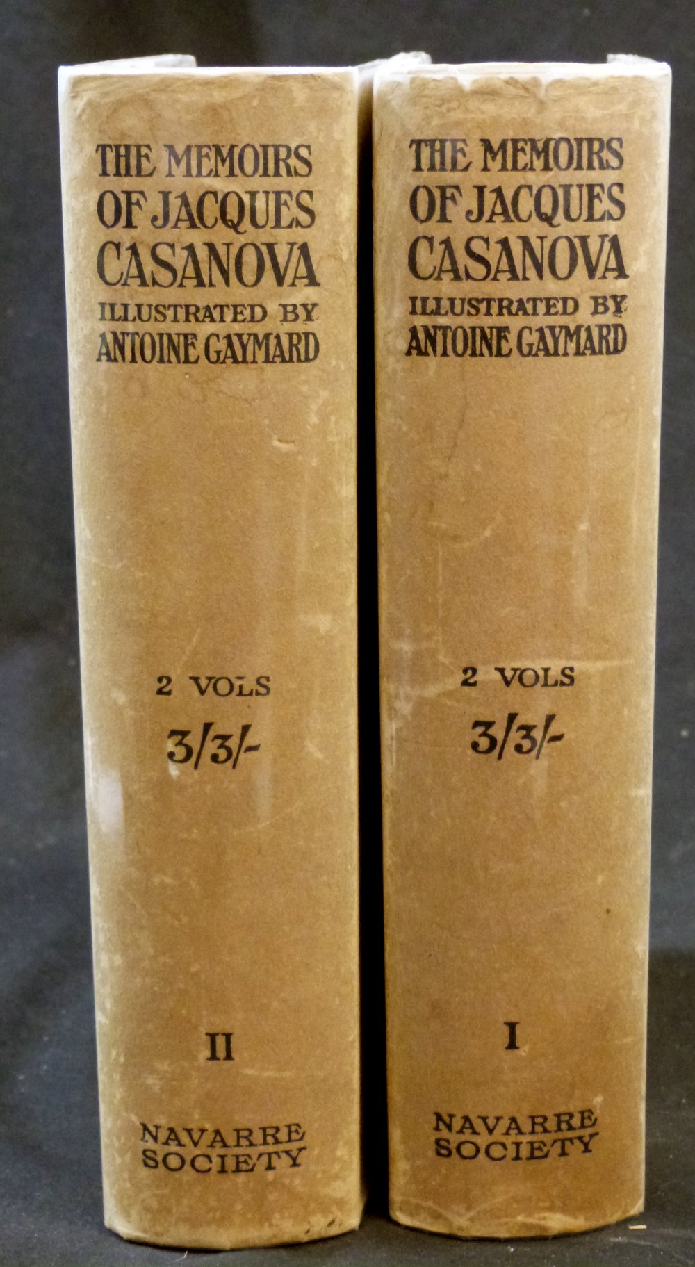 GIACOMO CASANOVA: THE MEMOIRS OF JACQUES CASANOVA DE SEIGNALT, PRINCE OF ADVENTURERS AND THE MOST - Image 2 of 3