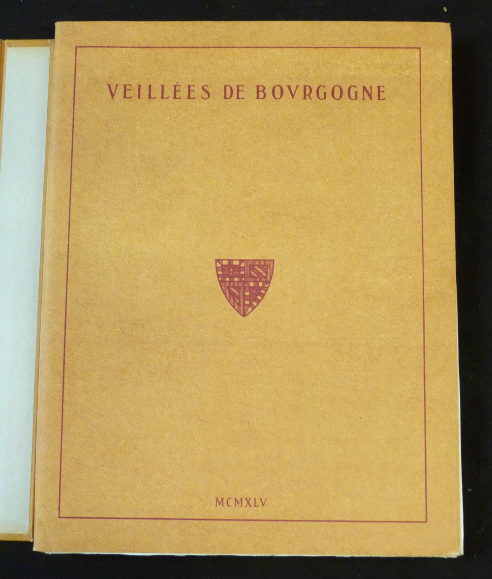 HENRI FORESTIER, ROGER TISSERAND & PAUL CAZIN: VEILLEES DE BOURGOGNE, ill Jacques Grange [Dijon?], - Image 3 of 6
